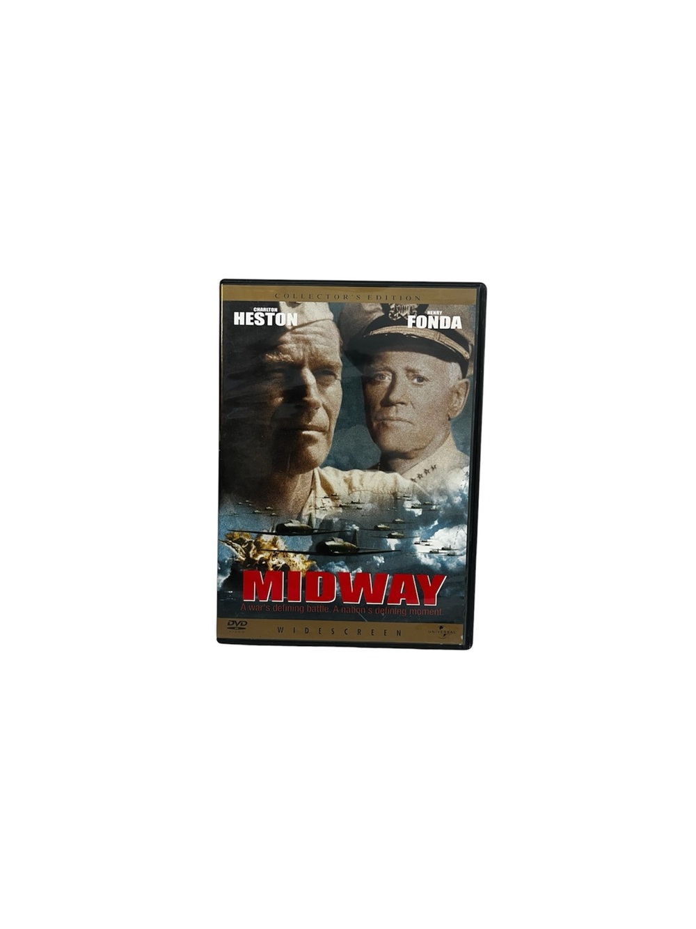 Midway (DVD, 1976, Widescreen) Charlton Heston, Henry Fonda